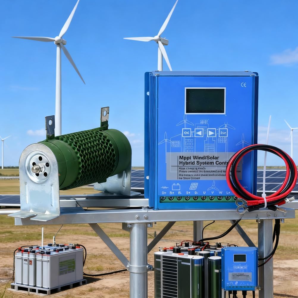 48v,HYZHANHONG 6000W MPPT Wind Solar Hybrid Charge Controller with Dump Load 12/24/48V for 3000W Wind Turbine 3000W Solar Panel ,24V