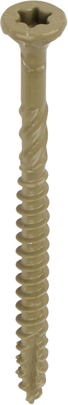 GRK 49159 Deck Elite #9 1-5/8 in. Star Drive Bugle Head Corrosion Resistant Treated Lumber Decking Screws 1080/Box