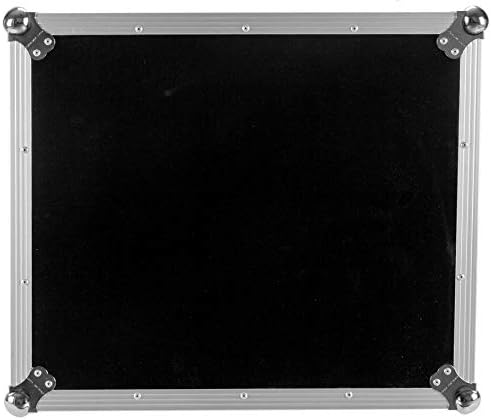 TBH11M16UCTLT Fly Drive Case For 19-in Width DJ Amplifier or Mixer or Similarly Sized Equipment 11U Space DJ Rack with Laptop Shelf with Wheels