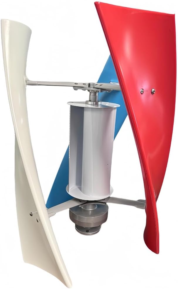 15000W 12V-220V Wind Turbine Vertical Axis Permanent Maglev Generator,360° Wind Magnetic Levitation Electric Power Generator, with Controller