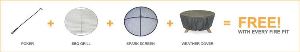 Patina Products F432 University of Houston Fire Pit