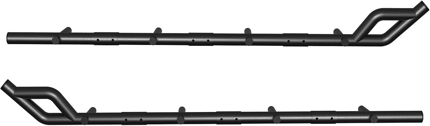 Nerf Bars Rock Sliders for Kawasaki Teryx KRX4 1000, Combined Side Bumper Brush Guard Side Steps Nerf Bars Tree Kickers for Kawasaki Teryx KRX 4 1000 2023-2025 Accessories(4 Seat)