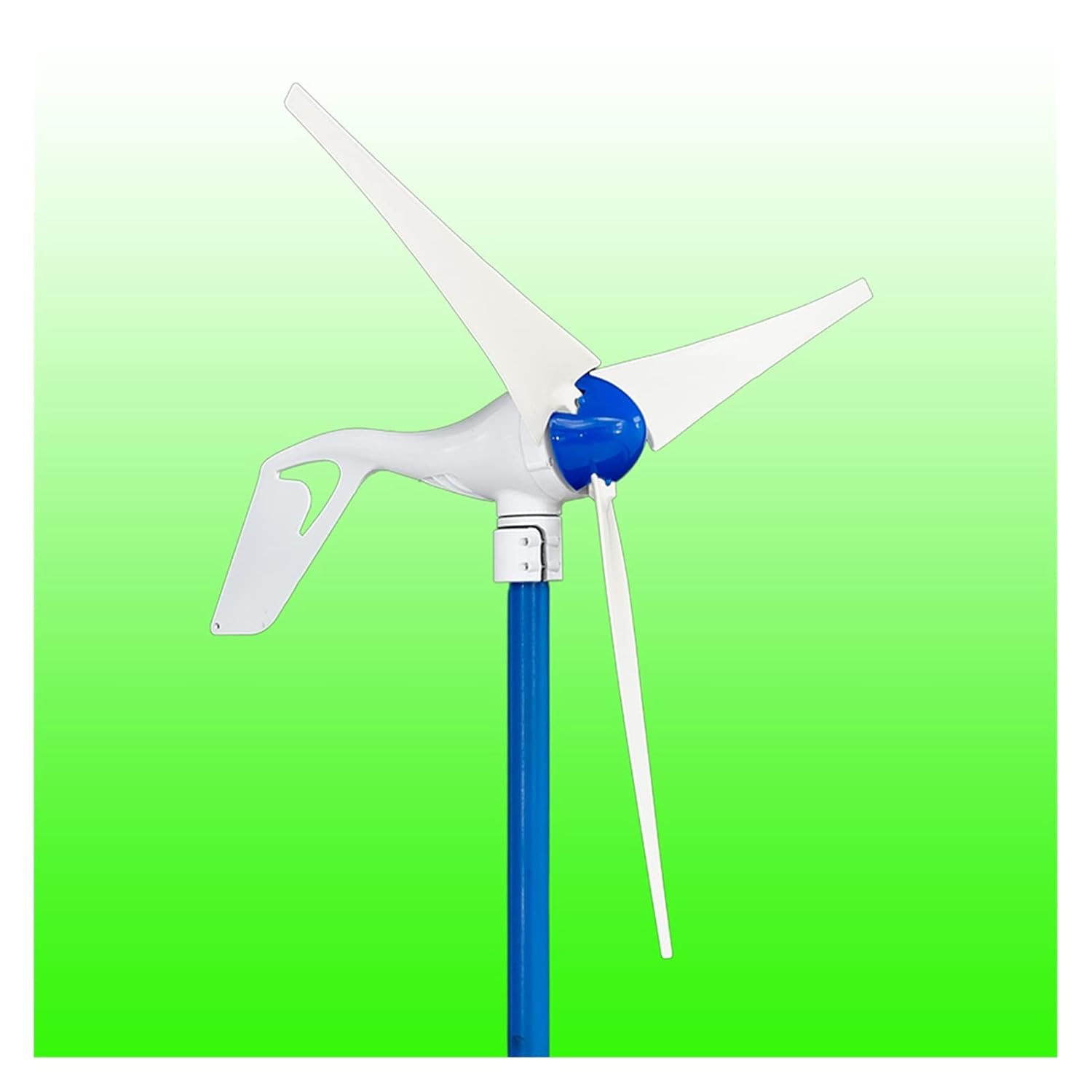 Permanent Magnet Wind Generator with Rectifier 5 pcs DC12V/24V 400W Built-in Wind Generator - Onshore Wind(Without Controller,5 Blades_24)