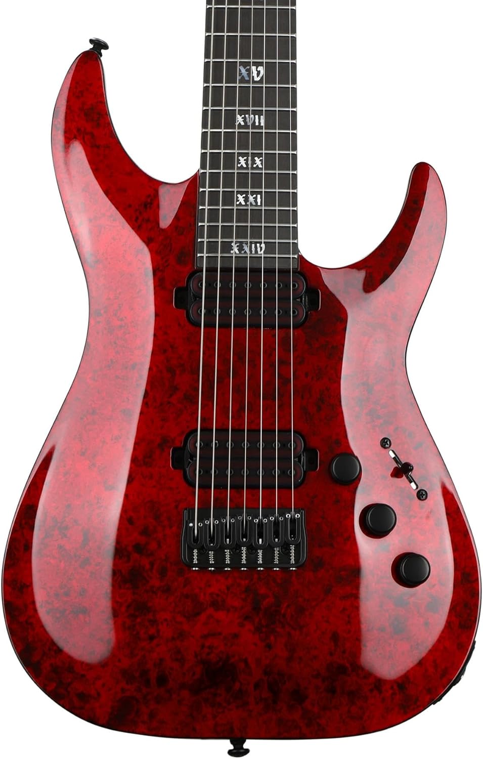Schecter C-7 Apocalypse - Red Reign