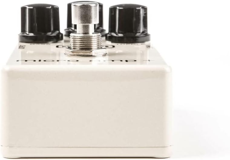 Briskdrop MXR M233 Micro Amp + Guitar Effects Pedal Bundle with MXR Instrument Cable and Power Supply