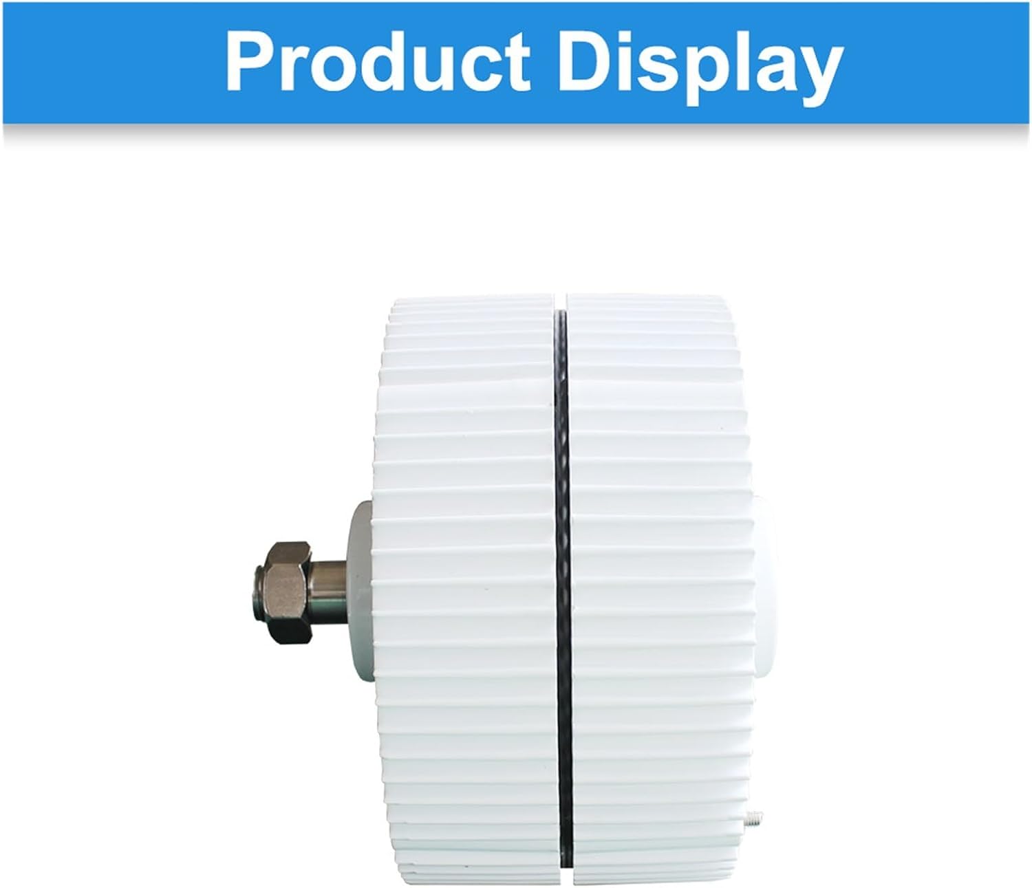 Wind Turbine Generator Kit 1000W 1500W Wind Turbine Generator 12V 24V 48V 96V PMG Water Turbine Hydro tor Low Starting Speed for Home(with Base,24V_1500W)