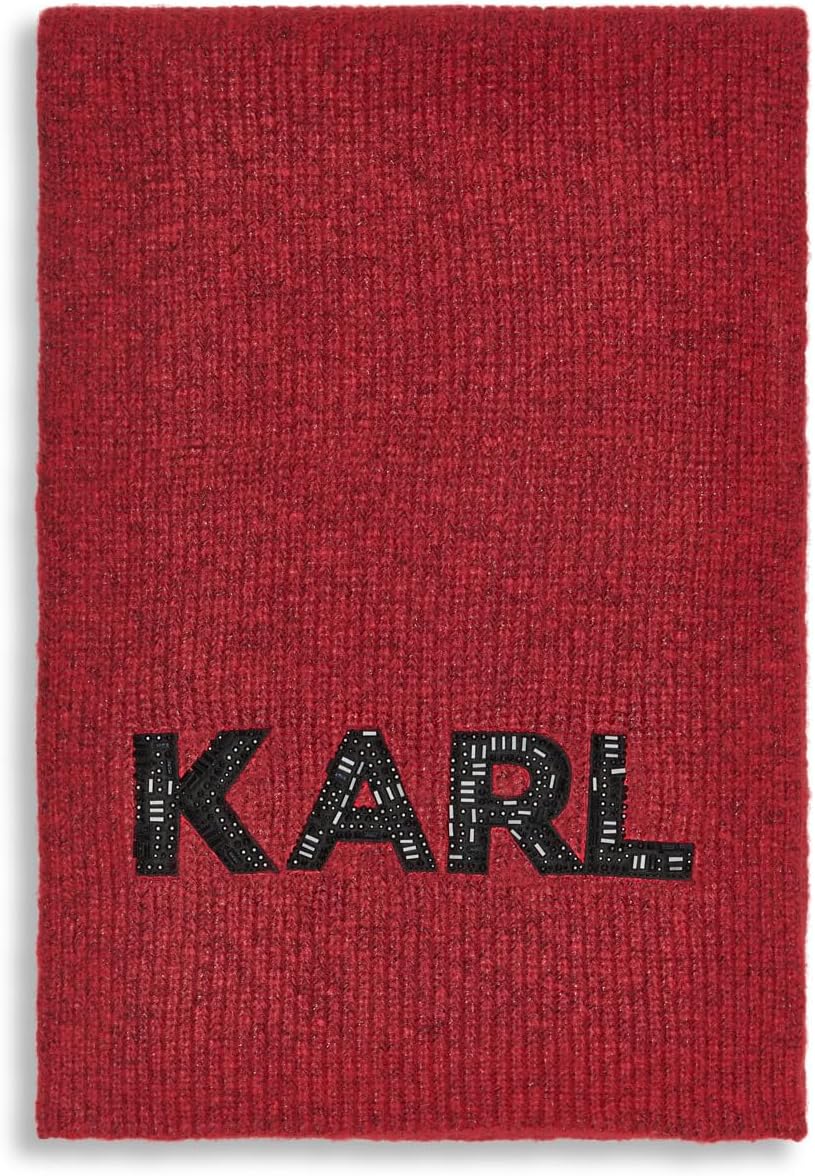 KARL LAGERFELD womens C'est La Vie Scarf With Sequins