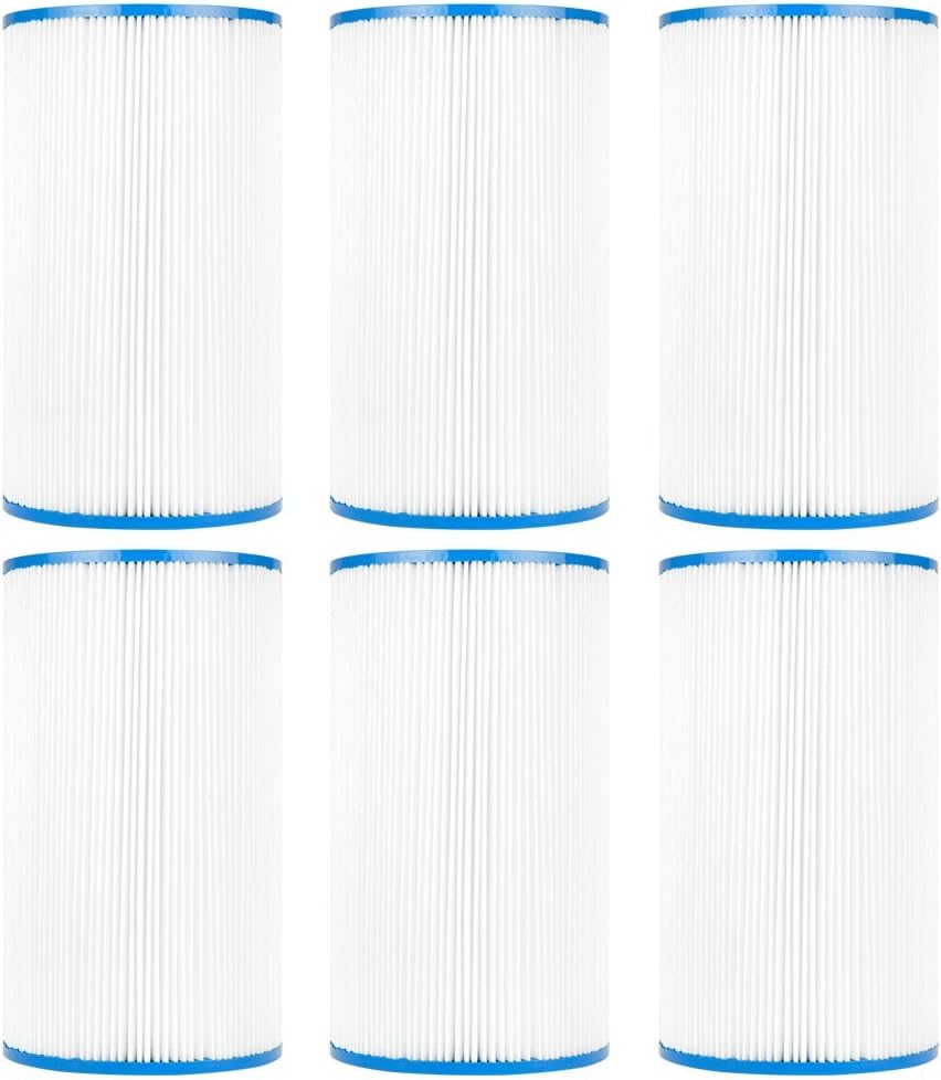 Clear Choice Pool Spa Filter 6.00 Dia x 10.50 in Cartridge Replacement for Hot Springs Aladdin 13004, [6-Pack]
