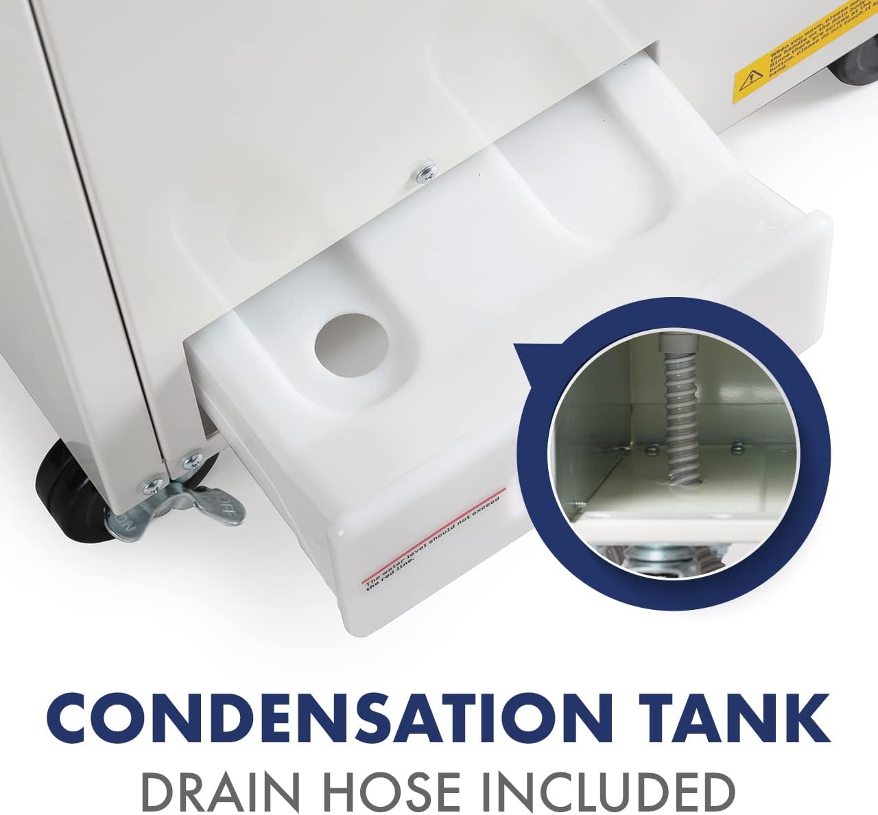 Uninex SAC3000AS Indoor/Outdoor KOOLZONE Mobile Spot Cooler with Twin Duct, Auto-Oscillating, Industrial Grade, 10,236-BTU, R410A Refrigerant