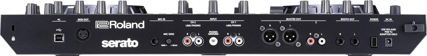 Roland DJ-505 DJ Controller Bundle with Stand, Headphones, and Austin Bazaar Polishing Cloth