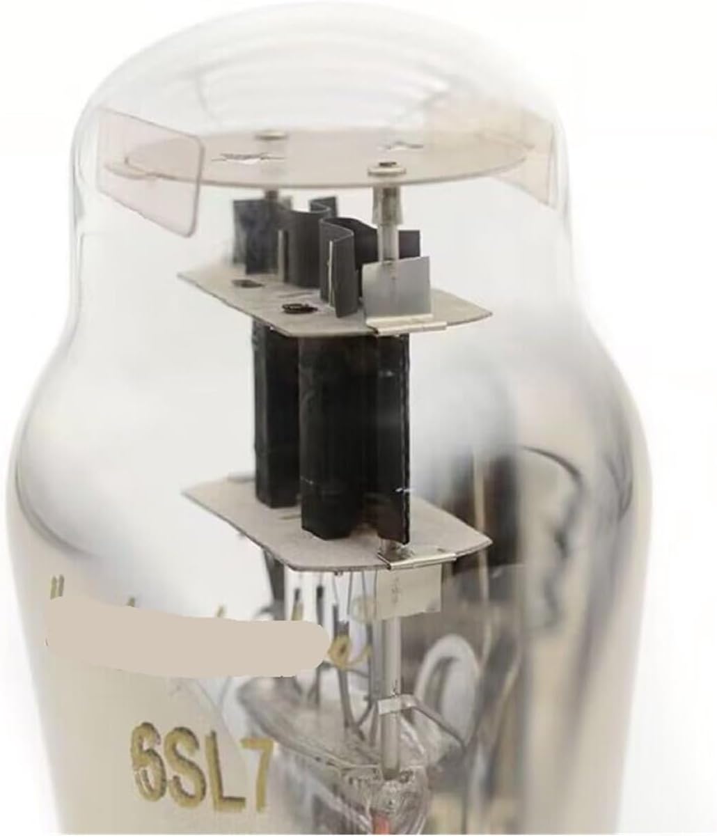 6SL7 Vacuum Tube Replaces 6SL7 6N9P ECC33 Tube for Precise Matching of Audio Amplifier parameters(2 pcs)
