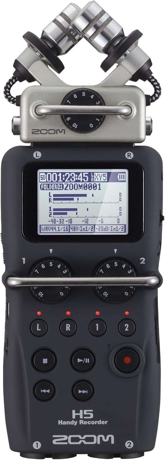 Zoom ZH5 Recorder with Interchangeable Microphone System