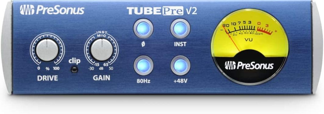 Presonus TubePre v2 Tube Preamplifier DI Box