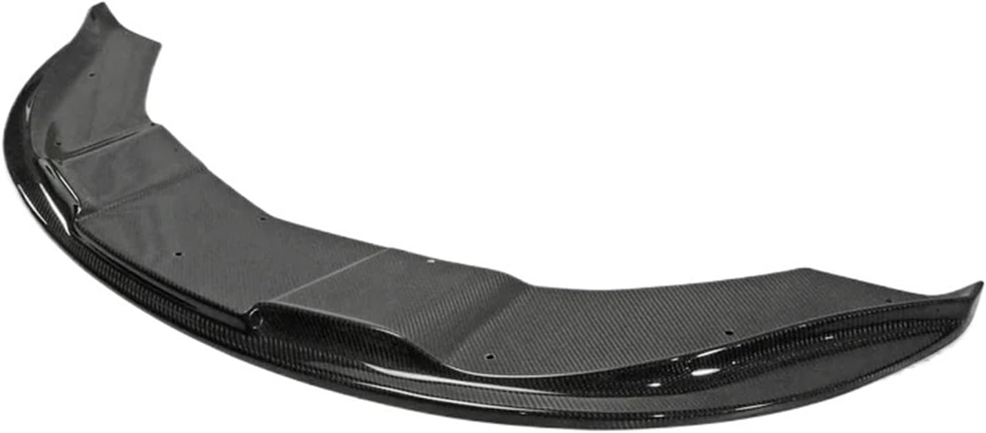 Car Accessories 2001-2011 Compatible for Lotus Elise S2 EPA Style Carbon Fiber Front Lip Glossy Fibre Bumper Splitter with Undertray Body Kit(Black)