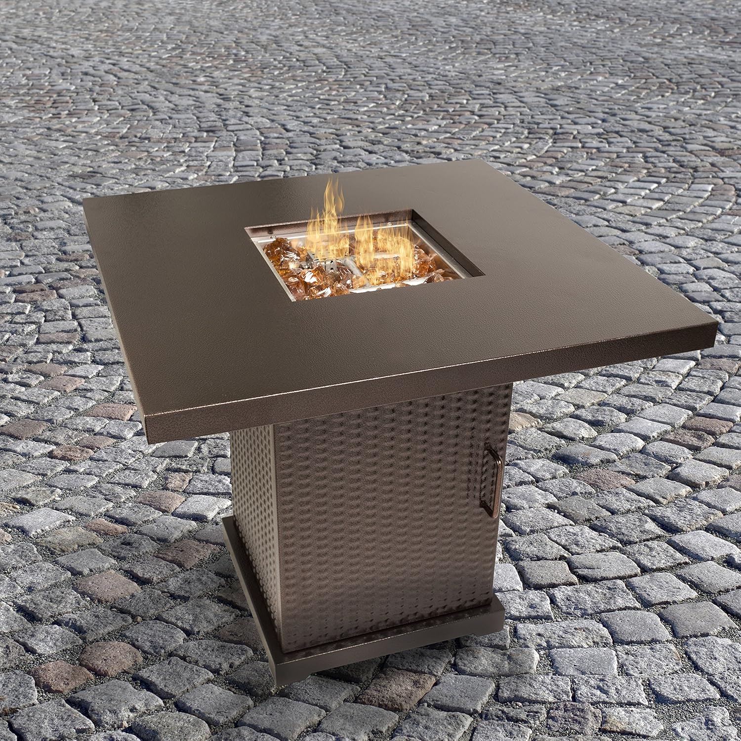 Pleasant Hearth OFG466TA Warren Gas Fire Pit Table