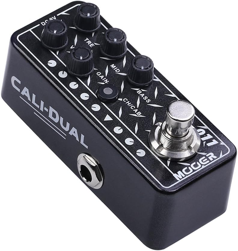MOOER Micro Preamp 011 Cali-Dual Digital Preamp Pedal