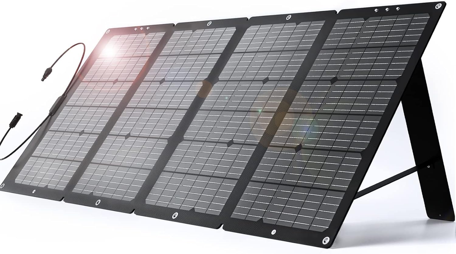 Portable Power Station S500S 511Wh Solar Generator with 100W USB-C PD, 800W AC Outlets, and Li-ion Battery Backup Pack for Home, Camping, Travel, Emergency, and RV Van Use… (120W Solar Panel)