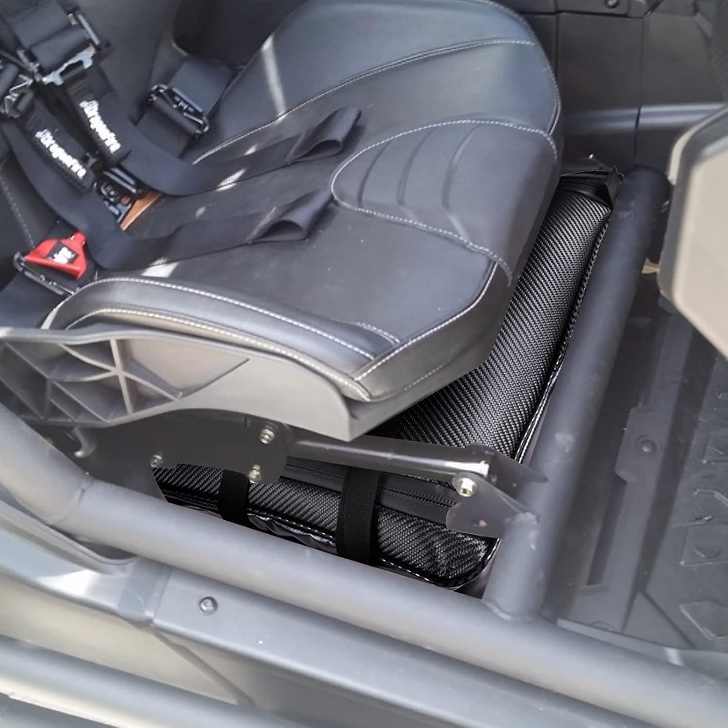 X3 Under Seat Storage Bag Large Capacity Tool Pouch Storage Bag Fit for Can-Am Maverick X3 2017-2025 Easy to Carry(BLACK)