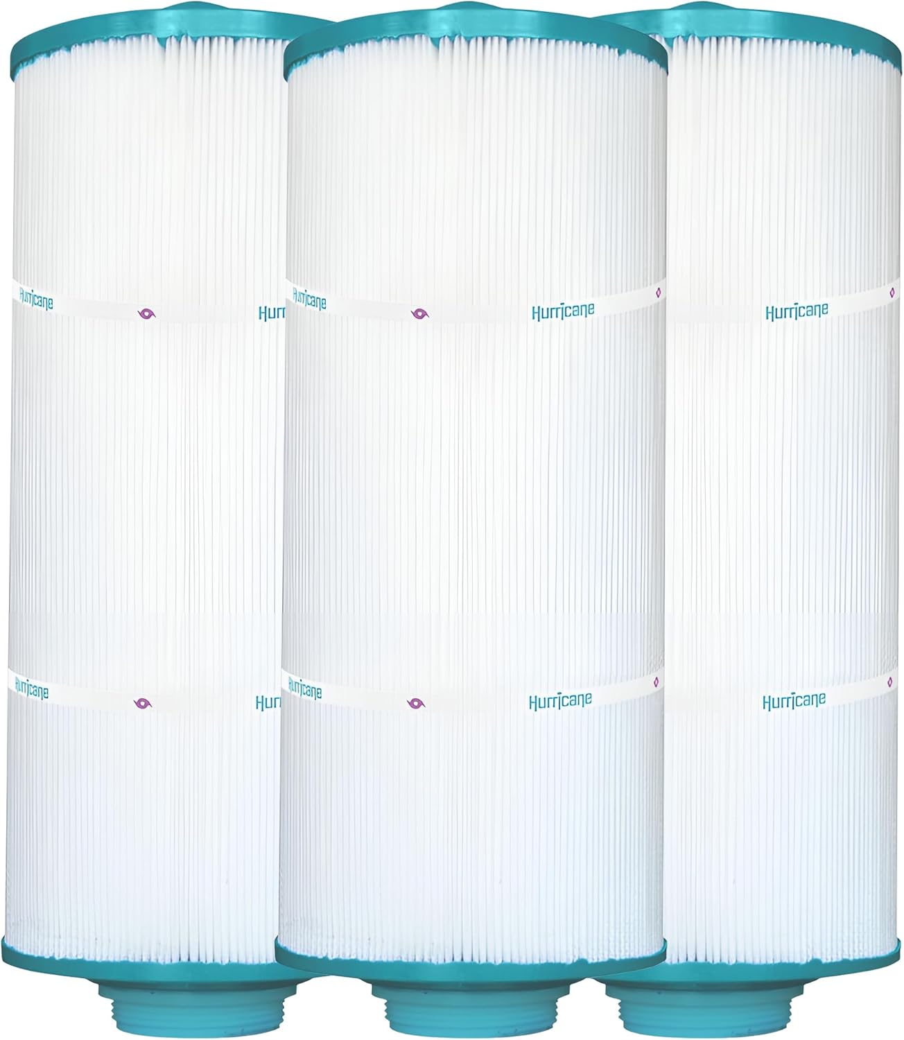 Hurricane Filters HF5H352-01M 3 Pack Elite Aseptic Spa Filter Cartridge - Replacement for PPM35SC-F2M, Unicel 5CH-352, Filbur FC-0196, Pacific Marquis Spas, Cal Spas, Low Flow Recirc 36SF