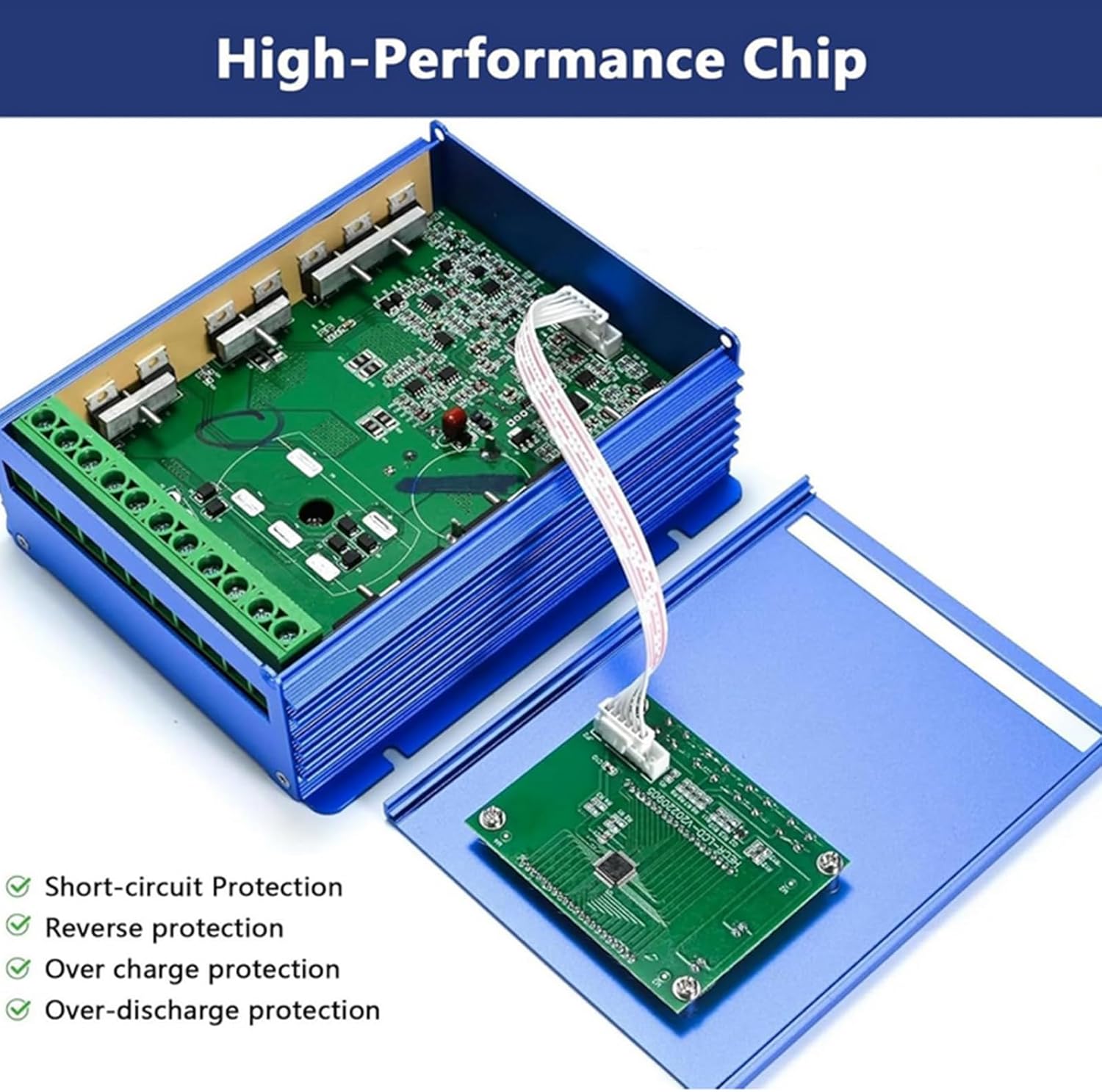 3000W Wind Solar Hybrid Charge Controller,12V/24V/48V Wind and Solar Complementary Regulator Charging Suitable for Charging Wind Turbines and Solar Panels ,12V