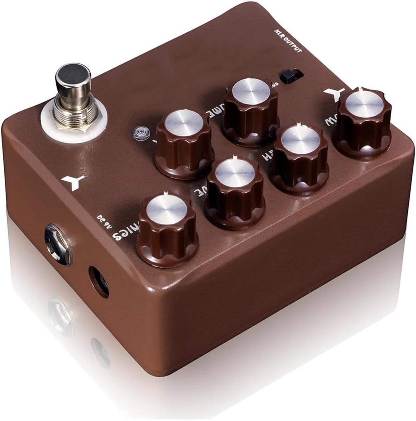 Professional Guitar Effects Pedals Bass Guitar Effects Pedal Classic Tube Amplifier True Bypass(D53addadapter)