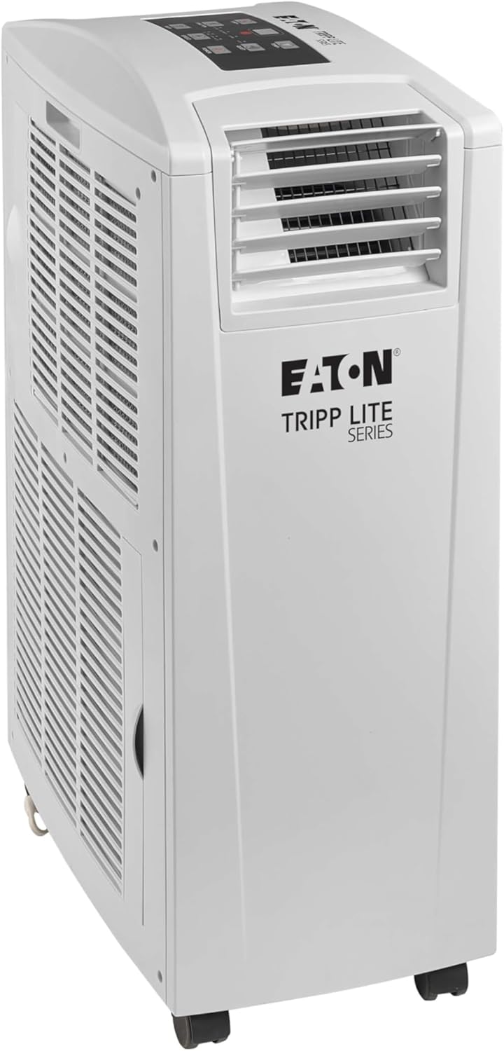 Eaton Tripp Lite SRCOOL12KWTE Spot Cooler Air Conditioner with Ionizer and Air Filter, 13,000 BTU (3.8kW), 120V, High Efficiency, Portable Self-Contained AC Unit