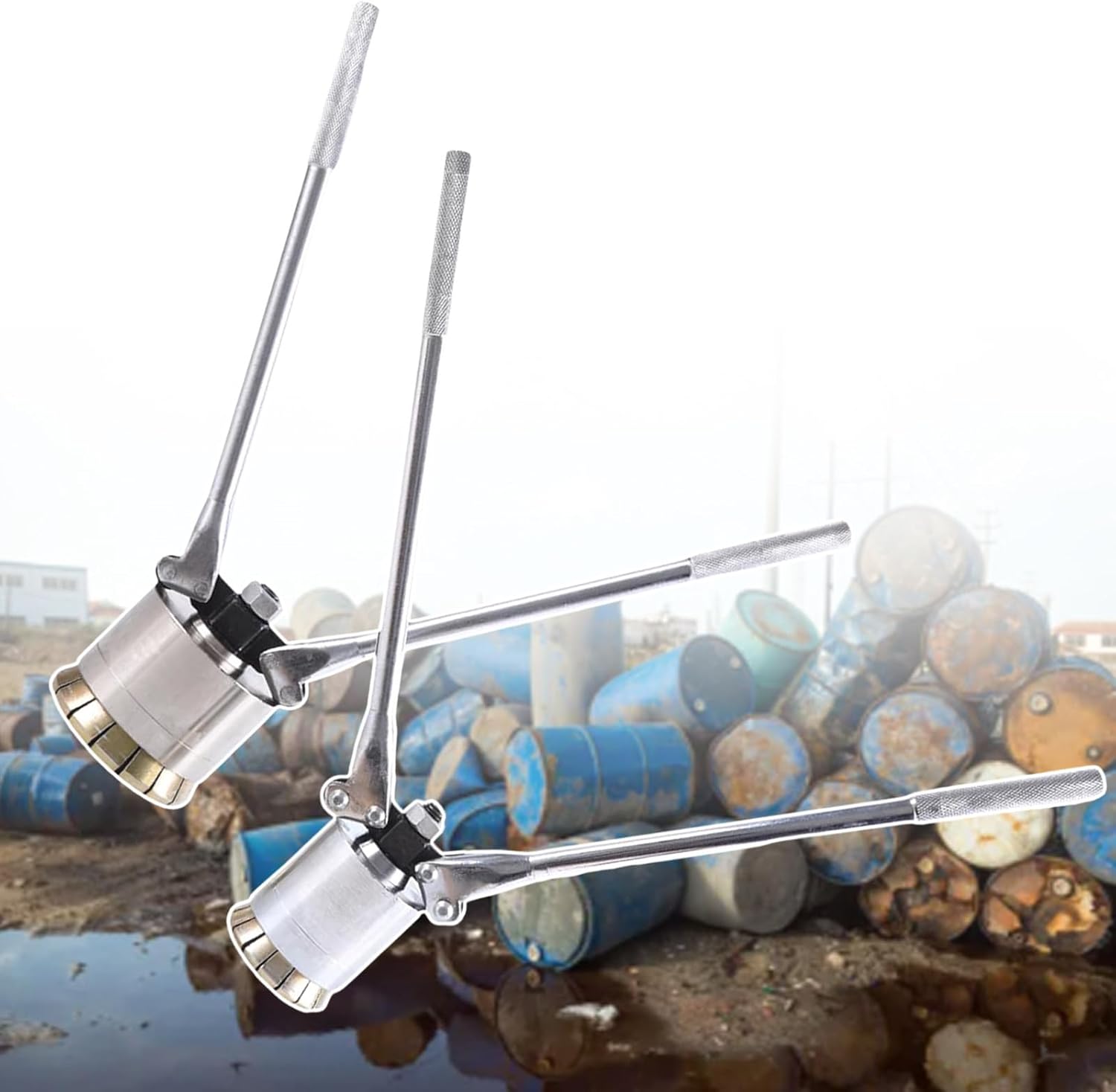 200L Crimper Sealer Capper Pliers, 35&70Mm Crimper Sealer, 53 Gallon Manual Oil Barrel Sealing Machine,70Mm-35mm+70mm