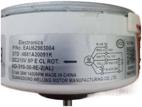 Air Conditioner Motor,Compatible For LG RD-310-30-8E-2(AL) EAU62983004 4681A20091K SIC-37CVJ-F130-3 Replacement Air Conditioner Motor