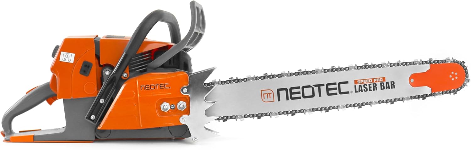 NEO-TEC NS892 92cc Gas Powered Chainsaw with 28 inch Bar and Chain 5.2KW 7HP 2-Cycle Engine Motosierra De Gasolina Chain Saw Big Wood Cutting Tree Pruning All Parts Fits for MS660 G660