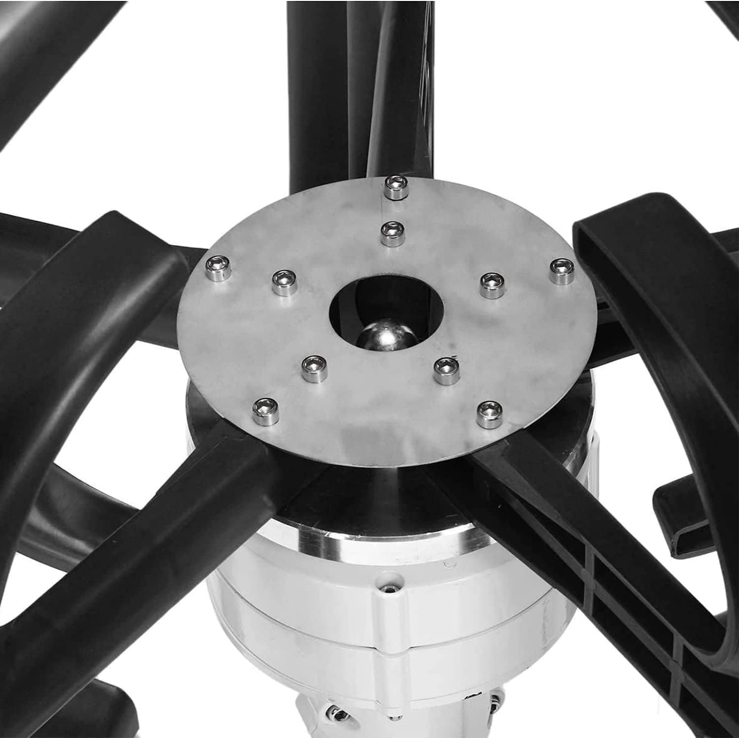 LiuSj JUnSt 12000W Wind Turbine Generator, Vertical Axis Wind Turbines Generator Kit for Home Hybrids Streetlight Use Electromagnetic Equipment