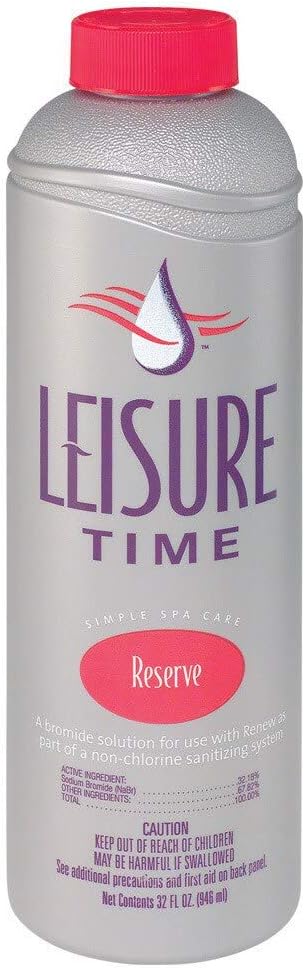 Leisure Time 45300-12 Reserve Sanitizer for Spas and Hot Tubs (12 Pack), 1 quart