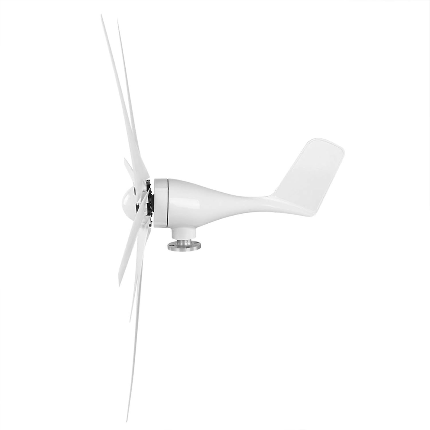 Small Wind Generator Small Wind Generator 6 Blade Windmill Turbines Kit with 3 Phases AC Permanent Magnet Synchronous, Electric Ity Generator (48V)