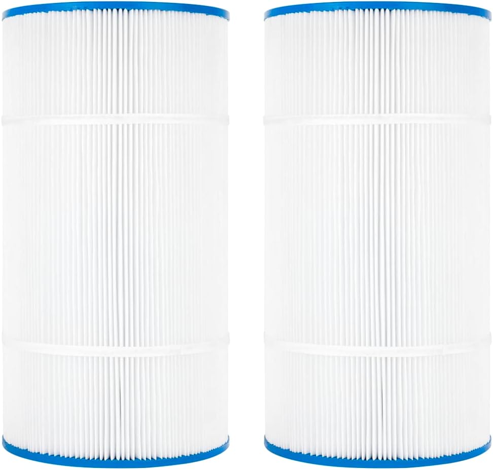 Doheny's PA901 Pool Spa Filter | Repl. Filters for Hayward Star-Clear Plus C900 | Replaces Pleatco PA90, Unicel C-8409, Filbur FC-1292 | OD: 8 15/16”, Length: 17 3/8”, T & B Opening: 4” | 2-Pack