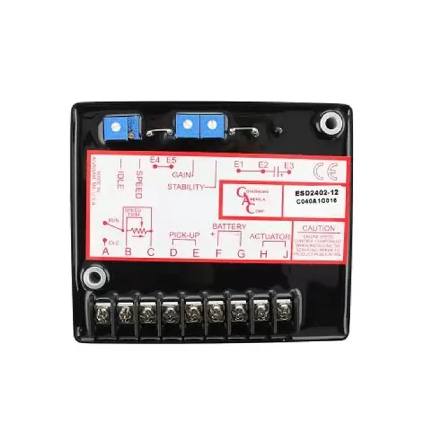 ESD2402 Diesel Generator Set Controller ESD2402 Series Isochronous Controller with Light-Force 12/24 V DC(24V)