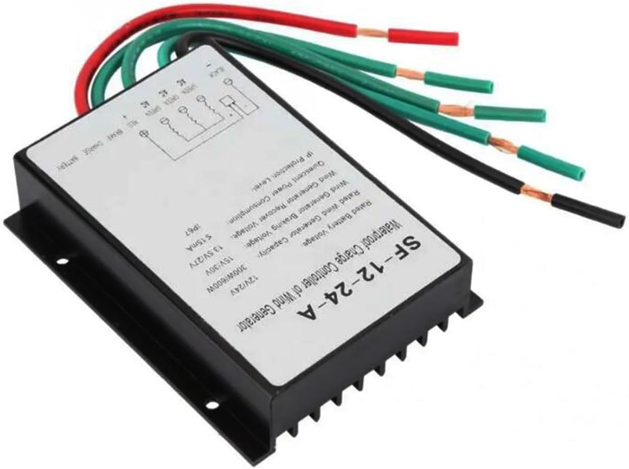 100W-8000W MPPT Wind Turbine Charge Controller, 12V 24V AUTO 48V Water Proof Regulator for Small Windmill Generator