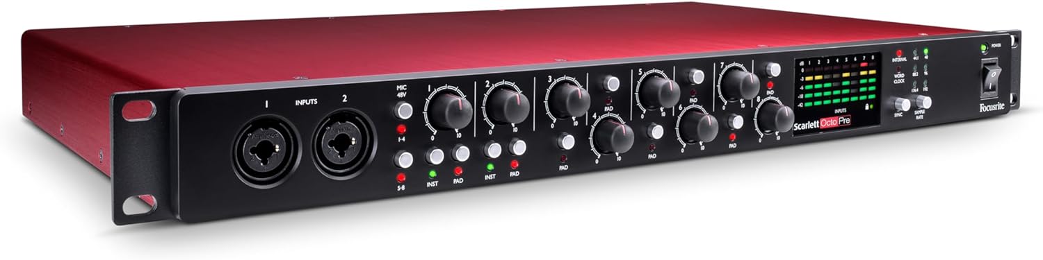 Focusrite Scarlett OctoPre Mic Preamp