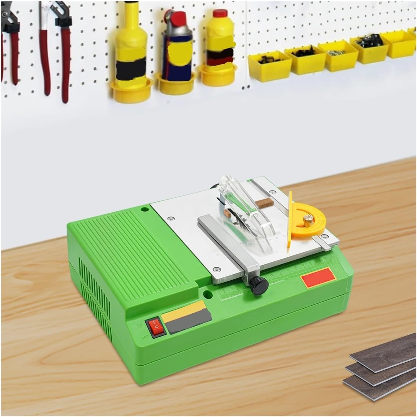 Portable Saw Station, 4pcs Table Saw Precise Cutting 480W Mini Tool For Wood Panel, DIY Production for Wood, Cutting, Grinding