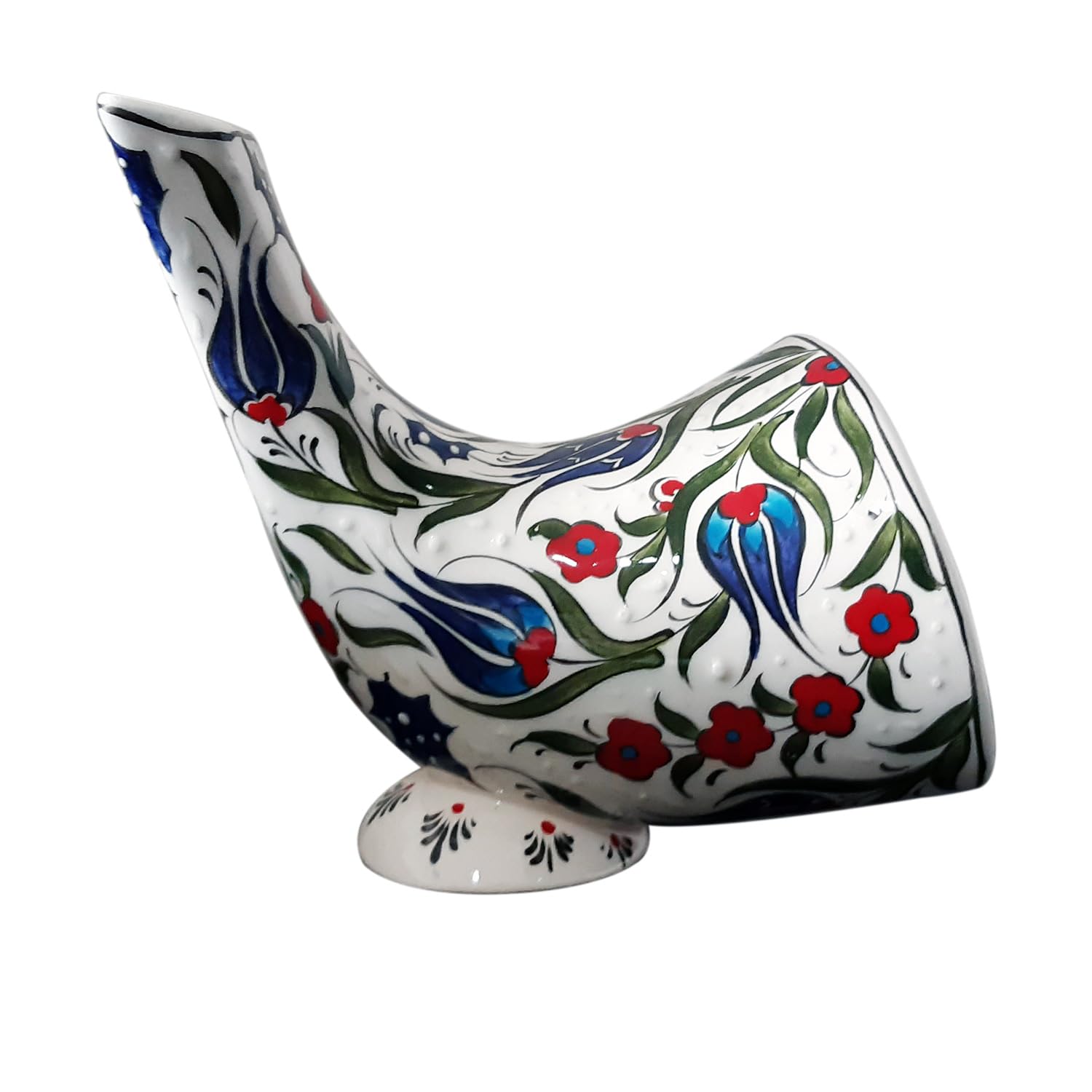 Handmade Ceramic Gramophone Speaker Amplifier Sound Bomb 