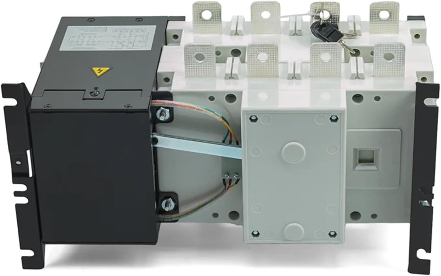 YES1 GA Series ATS Generator Dual Power Automatic Transfer Switch AC220V 400A 630A 4P Circuit Breaker YES1-ATS-630A-4P(630A 4P ATS)