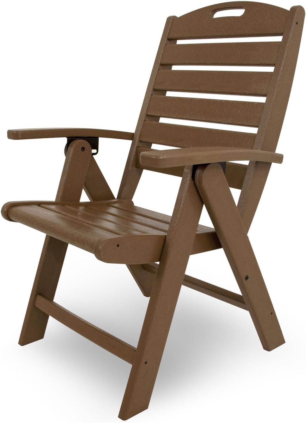 Trex Outdoor Furniture Yacht Club Folding Highback Chair, Tree House