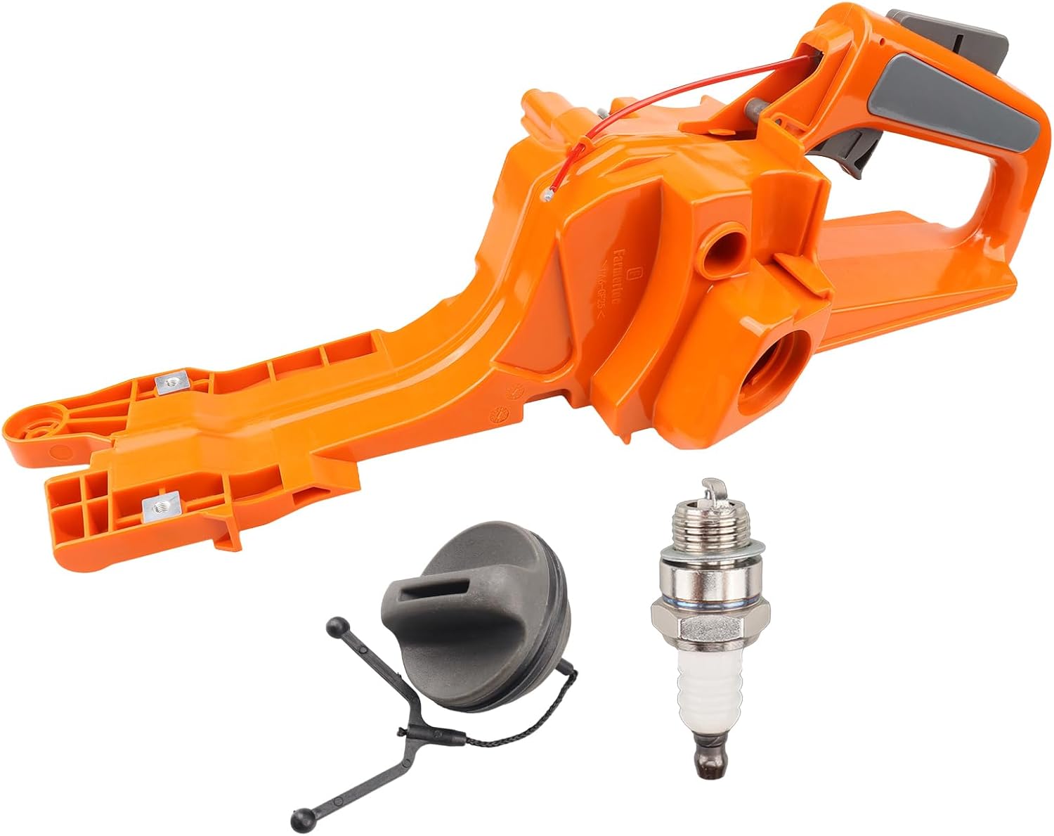 503473404 Rear Handle Fuel Tank for Husqvarna 394 394EPA 394XP 395 395EPA 395XP 395XP-EPA Chainsaws Replaces 503473401 503473402