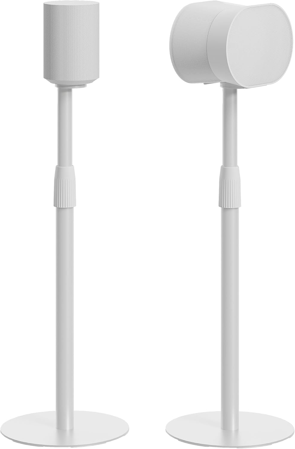 Speaker Stands Pair for Sonos Era 100 and Era 300, Height-Adjustable from 26.9
