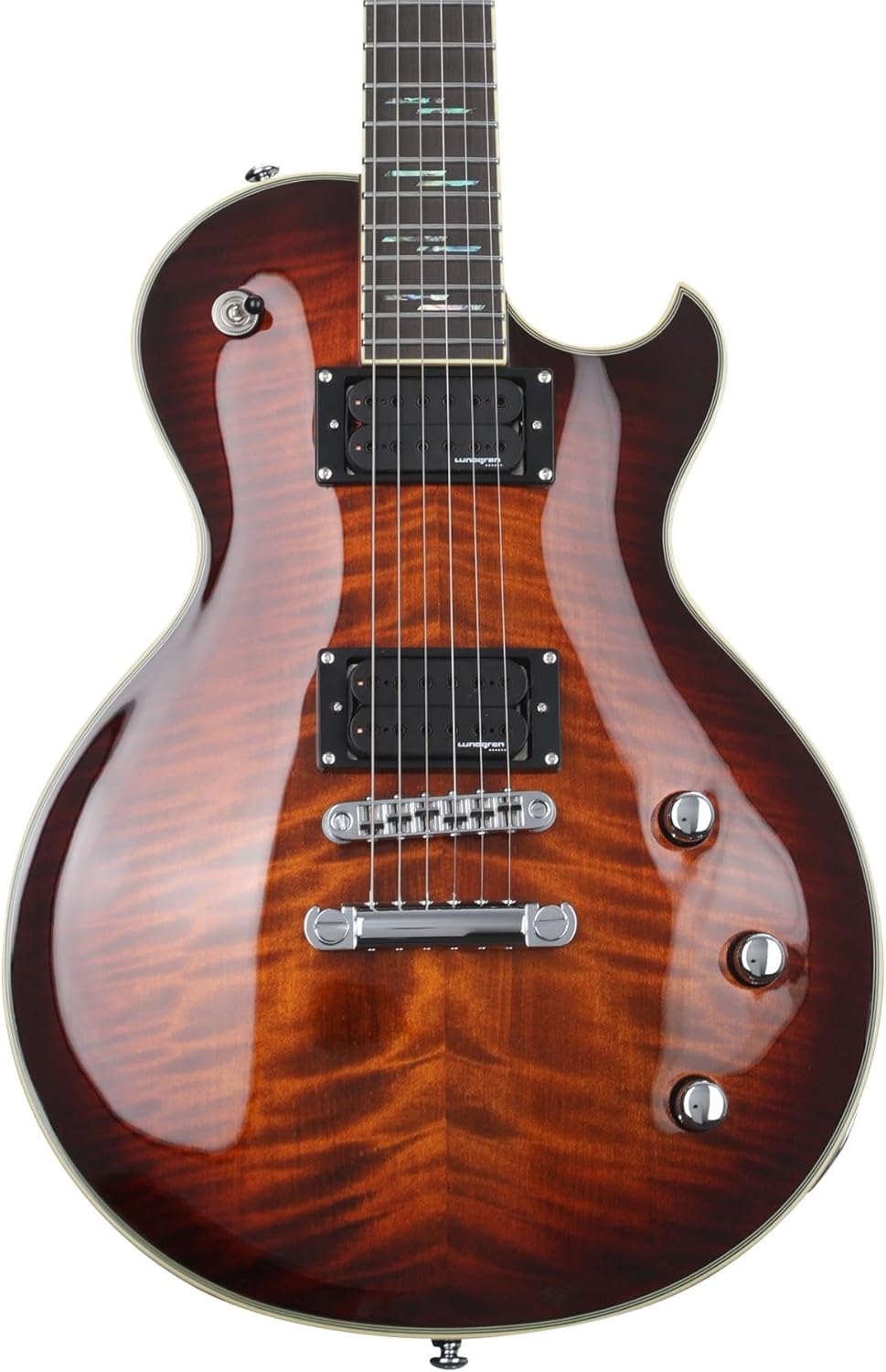 Schecter Solo-II Supreme Electric Guitar - Cat's Eye Black Burst