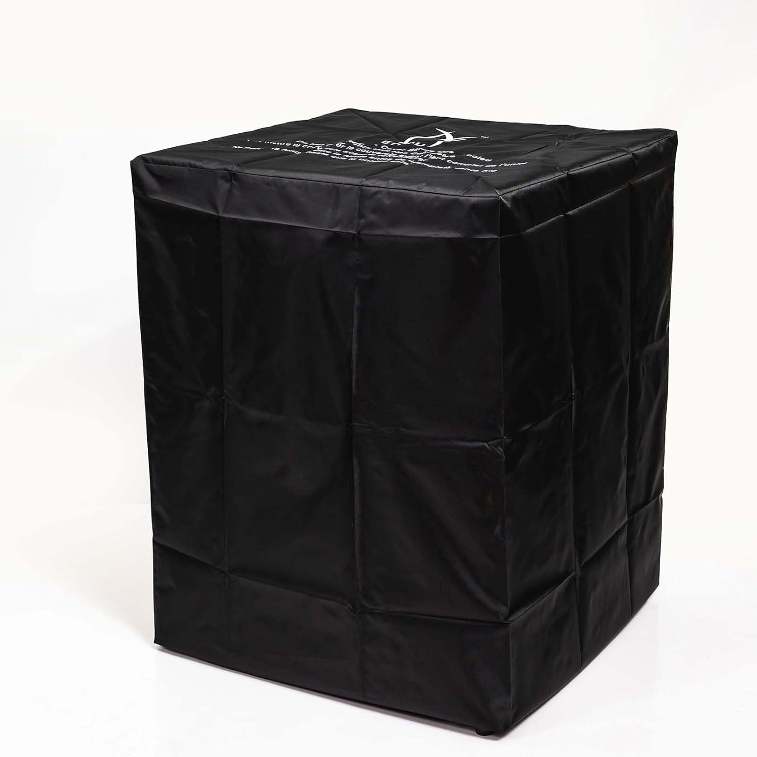 21 inch Wicker Fire Pit Table, 40,000 BTU Propane Fire Pit Table with Glass Wind Guard, Steel Outdoor Gas Firepit Table w/Blue Glass Stones for Patio, Backyard, Black