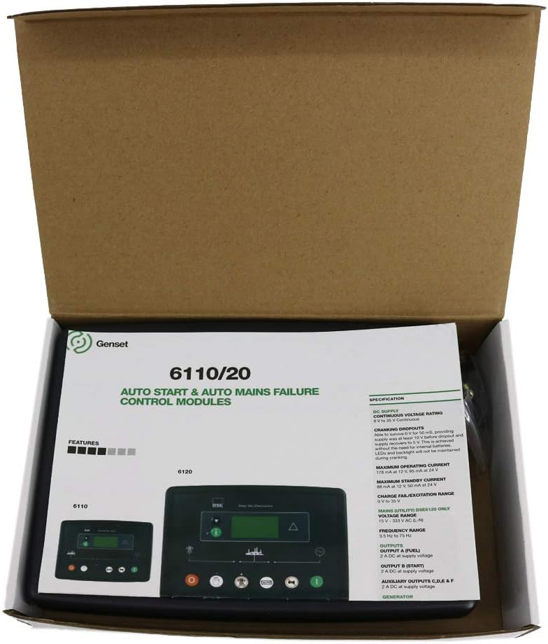 DSE6120 Auto Controller AMF DSE 6120 for Genset Generator Alternator