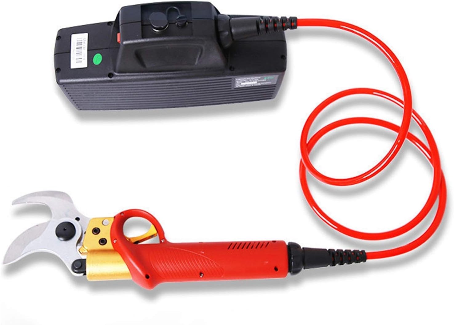 Professional Electric Pruning Shears Professional Tree Trimmers Secateurs with Rechargeable Battery, Replacement Strong Blade for Garden, Rose, Apple, Fruit Tree Branches