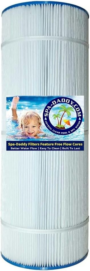 Spa-Daddy SD-01308 Filter - Replacement for Jacuzzi Competition Tri-Clops TC330 | New Round Style Replaces Pleatco PJC110 | Filbur FC-1492 | Unicel C-7430