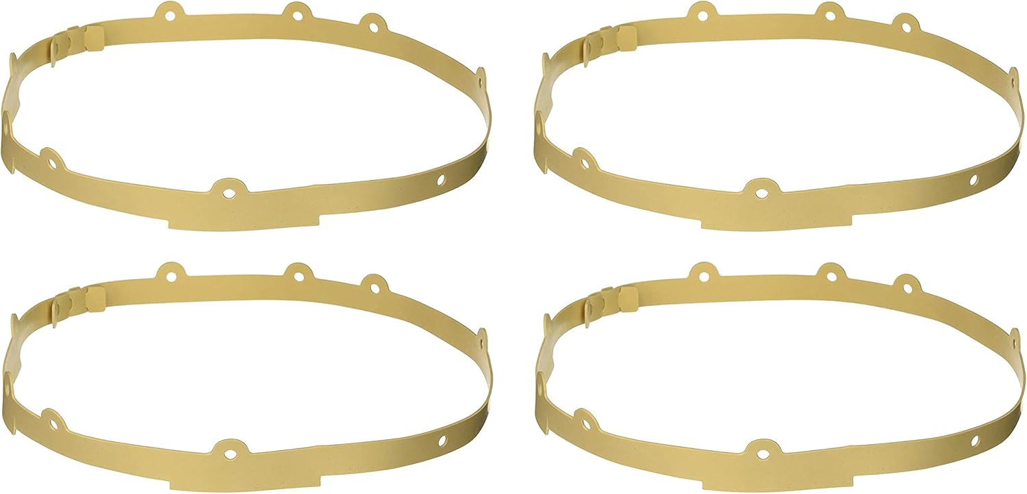 Pentair GW9508 Vacuum Skirt Replacement Kreepy Krauly Great White GW9500 Automatic Pool and Spa Cleaner (Pack of 4)