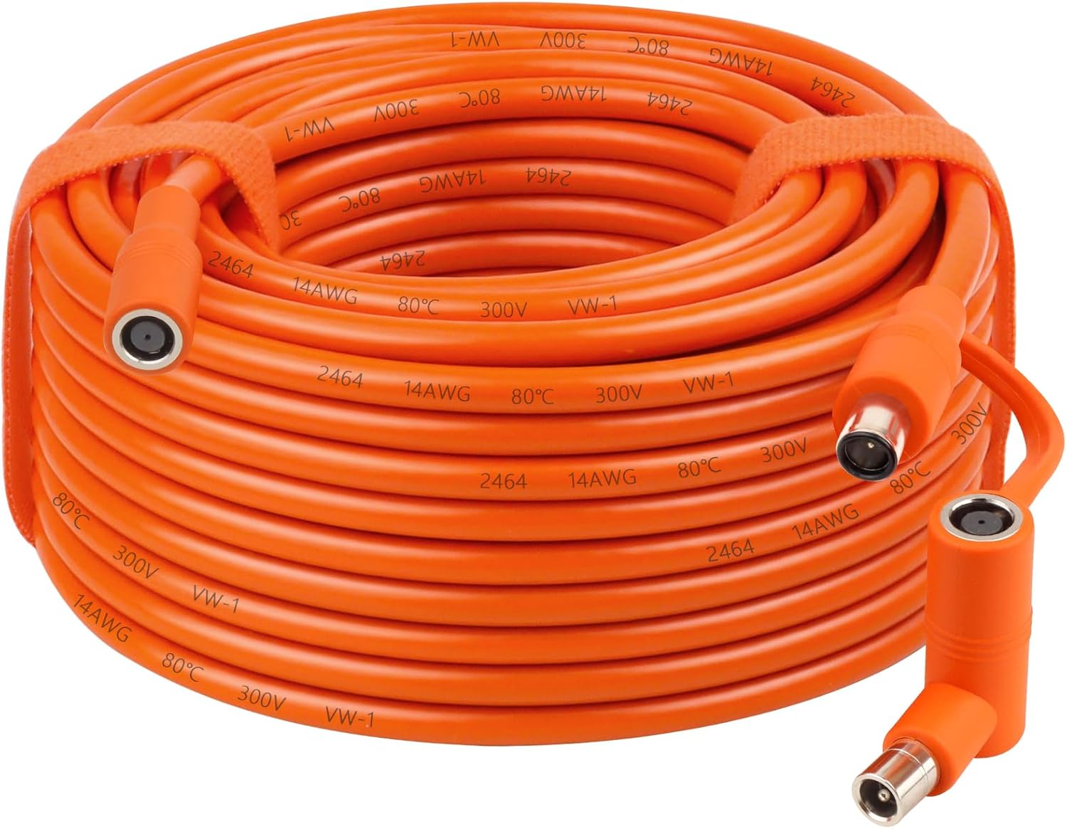 14AWG DC Solar Panel Power Wire 75FT, 14AWG 8mm DC Extension Cable (DC7909 to DC8020), DC7909 Solar Panel Power Cord for Solar Generators, Power Stations, and Automotive