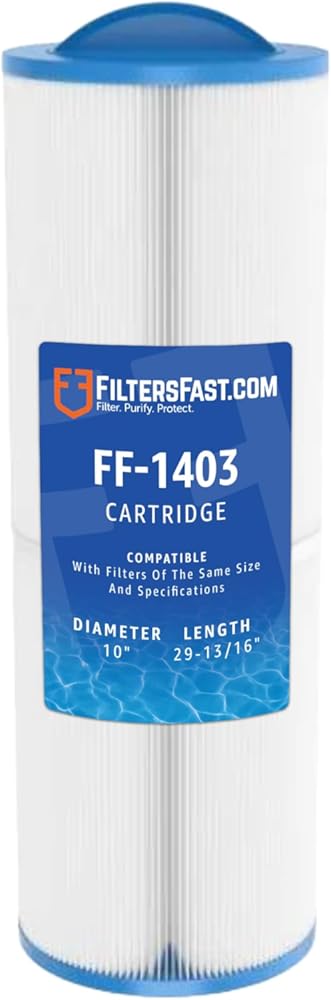 Filters Fast FF-1403 Pool and Spa Filter Compatible Replacement for Filbur FC-1403, 17-175-2141 and Compatible Replacement for Jacuzzi Brothers 42-3668-08-R, 42-3668-18
